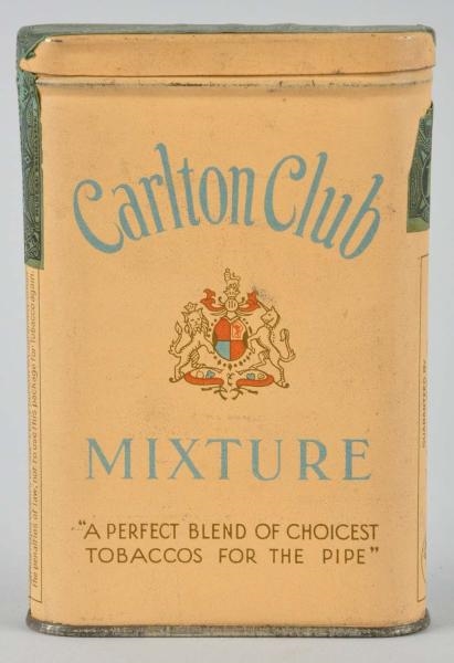 CARLTON CLUB MIXTURE POCKET TOBACCO TIN.          