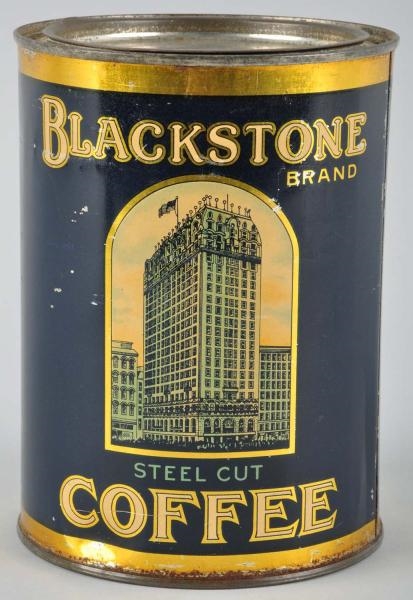 BLACKSTONE BRAND COFFEE CAN.                      