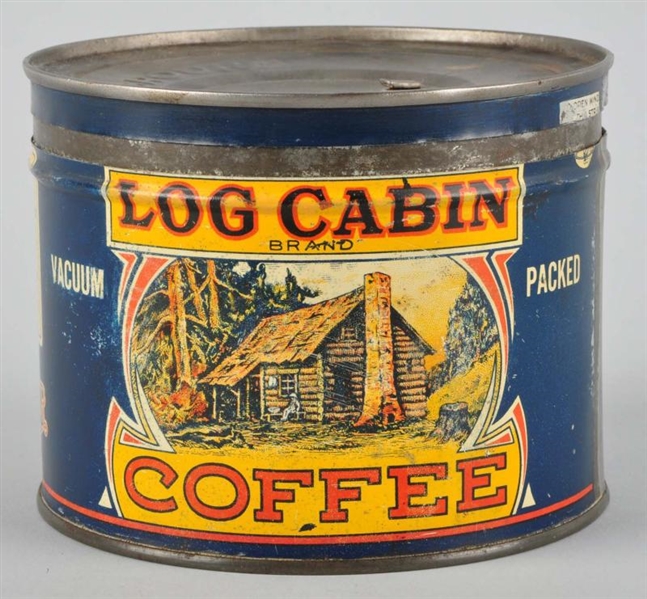 LOG CABIN COFFEE 1-POUND CAN.                     