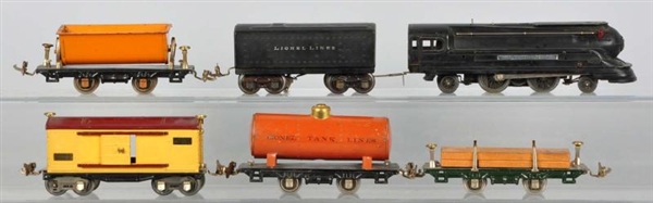 LIONEL NO. 1688 ENGINE, TENDER, & FREIGHT CARS.   