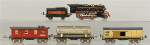 IVES NO. 1661 TRANSITION FREIGHT TRAIN SET.       