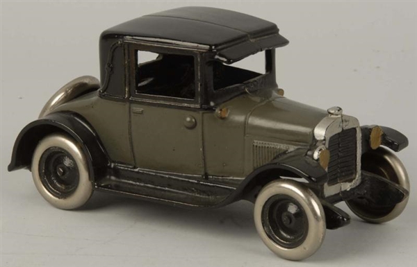 CAST IRON ARCADE IMPROVED CHEVROLET COUPE TOY.    