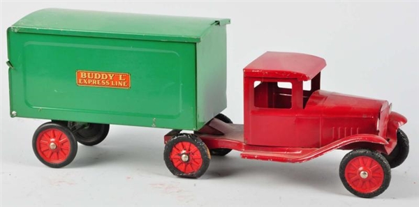 PRESSED STEEL BUDDY L EXPRESS LINE TRACTOR.       