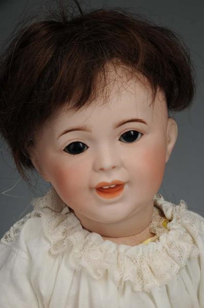 SFBJ FRENCH BISQUE CHARACTER BABY DOLL.           