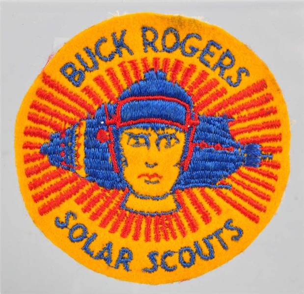1936 BUCK ROGERS SOLAR SCOUT PATCH.               