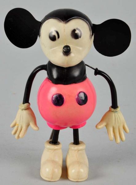 CELLULOID DISNEY 5 FINGER MICKEY WIND-UP TOY.     