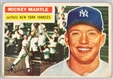 1954 TOPPS MICKEY MANTLE CARD.                    