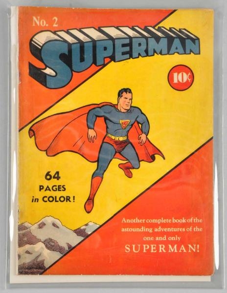 1939 SUPERMAN COMIC NO. 2.                        