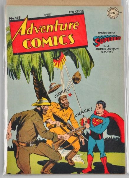 1947 ADVENTURE COMICS NO. 115.                    