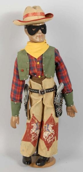 COMPOSITION IDEAL LONE RANGER DOLL.               