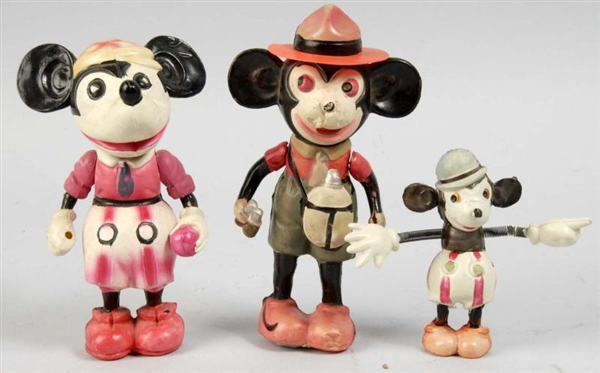 LOT OF CELLULOID DISNEY-INSPIRED MICKEY FIGURES.  