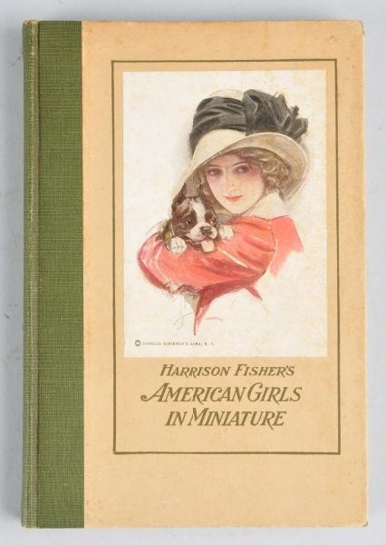 1912 AMERICAN GIRLS IN MINIATURE ART BOOK.        