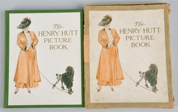 1908 HENRY HUTT PICTURE BOOK ART BOOK & GIFT BOX. 