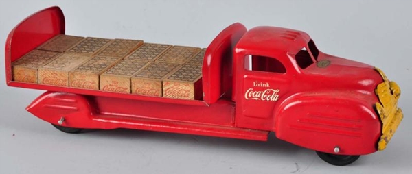 1940S LINCOLN CANADIAN COCA-COLA TRUCK TOY.       