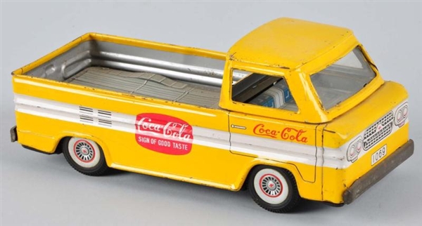 1960 CHEVROLET COCA-COLA TRUCK TOY.               
