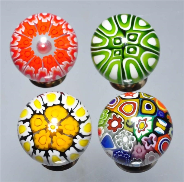 LOT OF 4: GERRY COLMAN MARBLES.                   
