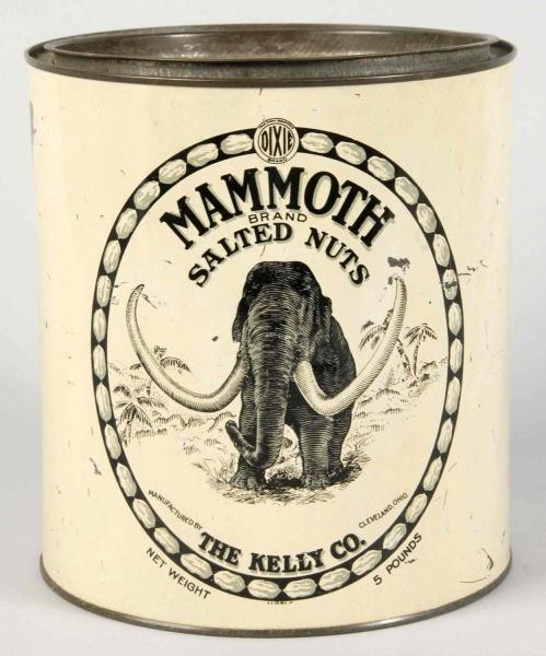 MAMMOTH 5-LB. SALTED PEANUTS CAN.                 