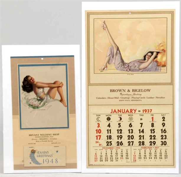 LOT OF 2: ROLF ARMSTRONG CALENDARS.               