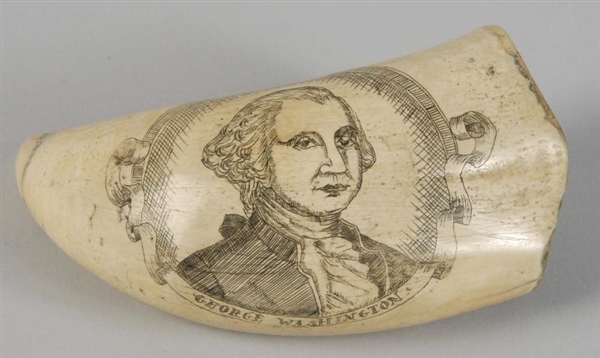 GEORGE WASHINGTON & AMERICAN EAGLE TOOTH.         