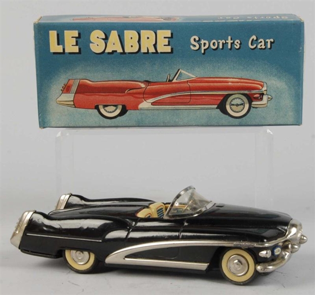 TIN LITHO BUICK LE SABRE FRICTION TOY.            