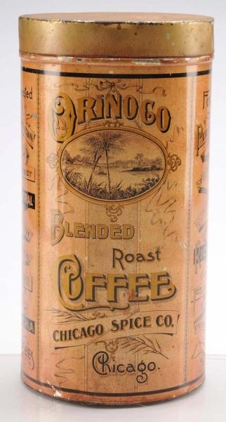 ORINOGO BRAND 3-LB. COFFEE TIN.                   
