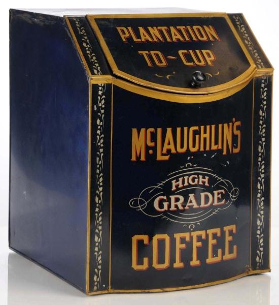 MCLAUGHLIN’S HIGH GRADE COFFEE BIN.               