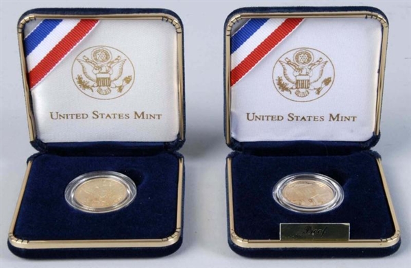LOT OF 2: 2006-S PROOF $5 COMMEMORATIVE COINS.    