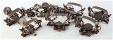LOT OF 7: SMALL ANIMAL TRAPS.                     
