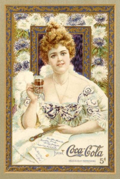 1903 COCA-COLA MENU CARD.                         