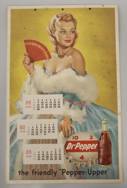 LOT OF 4: PAPER DR. PEPPER SIGNS.                 