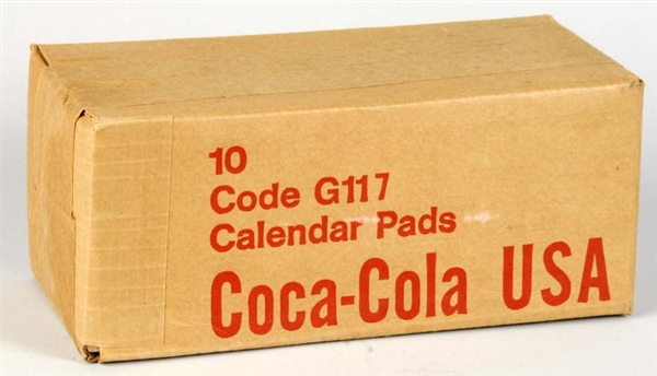 COMPLETE SEALED BOX OF REPLACEMENT CALENDAR PADS. 
