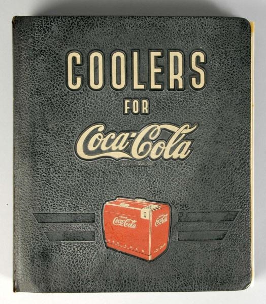 COOLERS FOR COCA-COLA BOTTLERS ADVERTISING BOOK. 