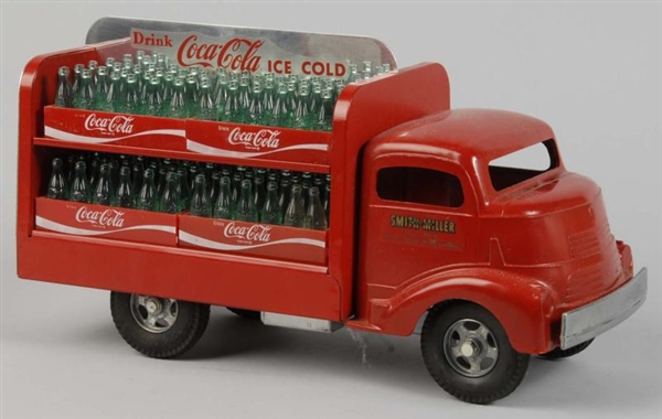 RED COCA-COLA SMITH-MILLER TRUCK.                 