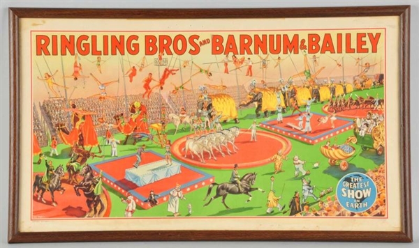 RINGLING BROS. AND BARNUM & BAILEY CIRCUS SIGN.   
