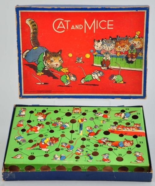 CAT & MOUSE MARBLE GAME.                          