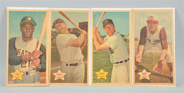 LOT OF 7: TOPPS 1960S INSERT BASEBALL POSTERS.    