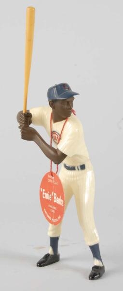 PLASTIC HARTLAND ERNIE BANKS BASEBALL FIGURE.     