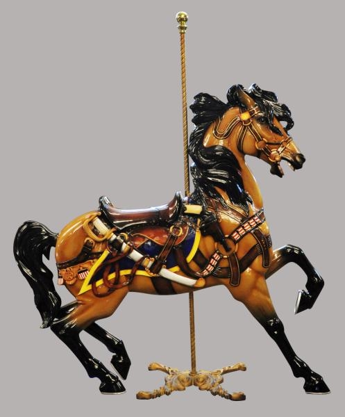 LICENSED EXACT REPLICA CAROUSEL HORSE.            