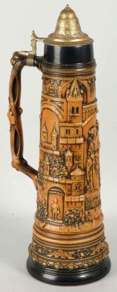 GERMAN 3-LITER STEIN.                             