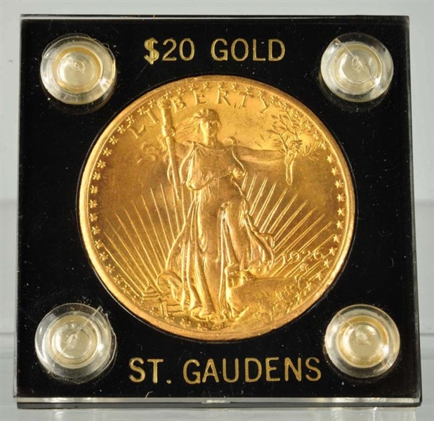 1926 ST. GAUDENS $20 DOUBLE EAGLE GOLD COIN BU.   
