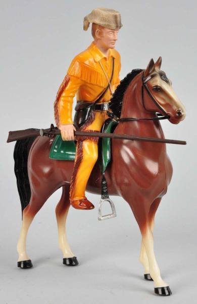 HARTLAND DAVY CROCKETT HORSE & RIDER.             