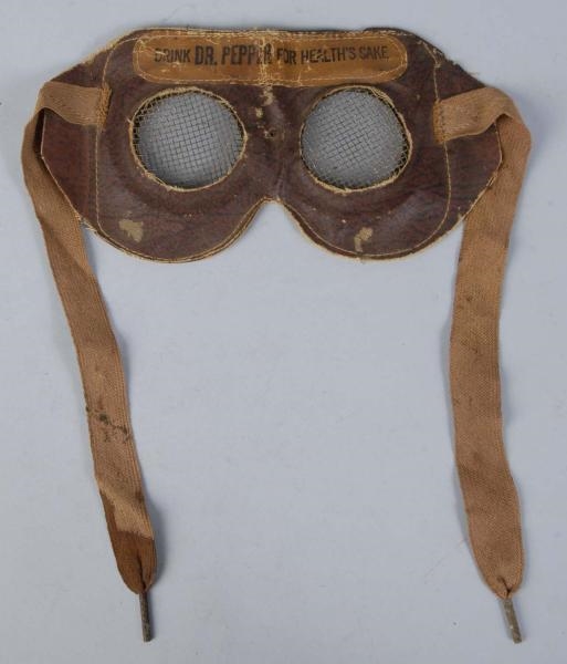 DR. PEPPER GOGGLES FROM PUNCHING BALL GAME.       