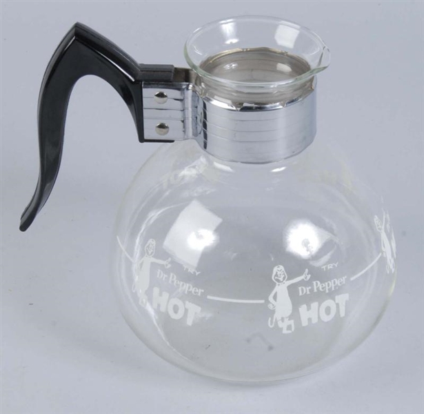 TRY DR. PEPPER HOT COFFEE POT STYLE DISPENSER.    