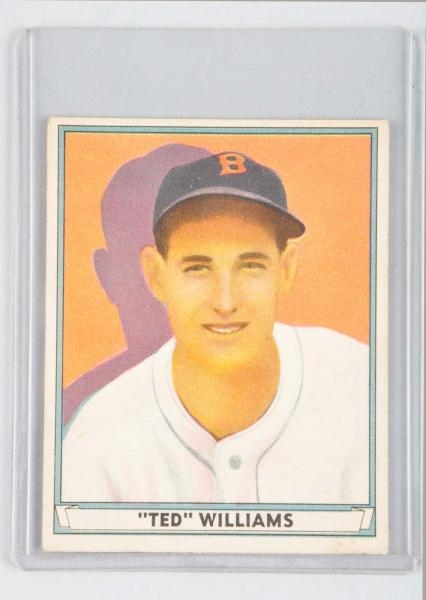 TED WILLIAMS 1941 PLAY BALL BASEBALL CARD.        