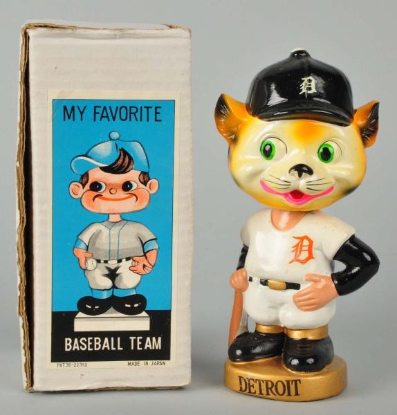 DETROIT TIGERS MASCOT BOBBING HEAD DOLL.          