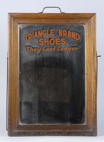 TRIANGLE BRAND SHOES FLOOR MIRROR.                