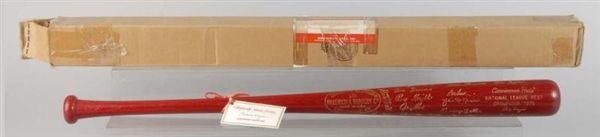 1970S CINCINNATI FACSIMILE SIGNATURE BASEBALL BAT 