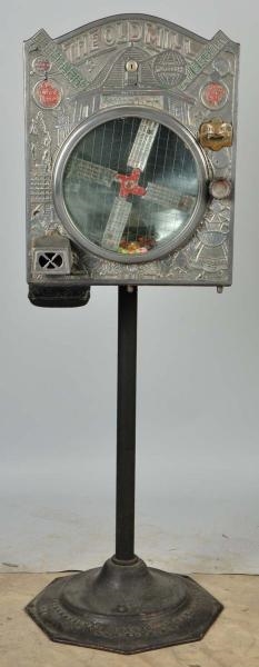 "THE OLD MILL" MUTOSCOPE CANDY DISPENSER MACHINE. 