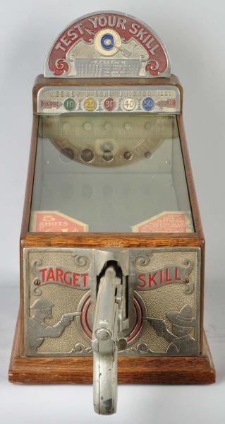 TEST YOUR SKILL 1¢ TARGET SKILL GAME.             