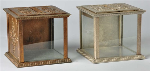 LOT OF 2: CAST IRON NATIONAL BALLET BOXES.        
